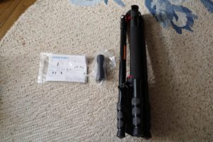 俯瞰撮影が出来る三脚 K&F Concept4段三脚 KF-TM2534T