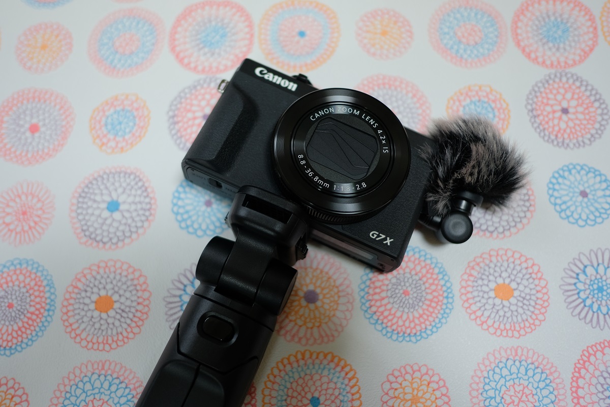 VlogカメラとしてPowershotG7XmarkIIIを購入しました